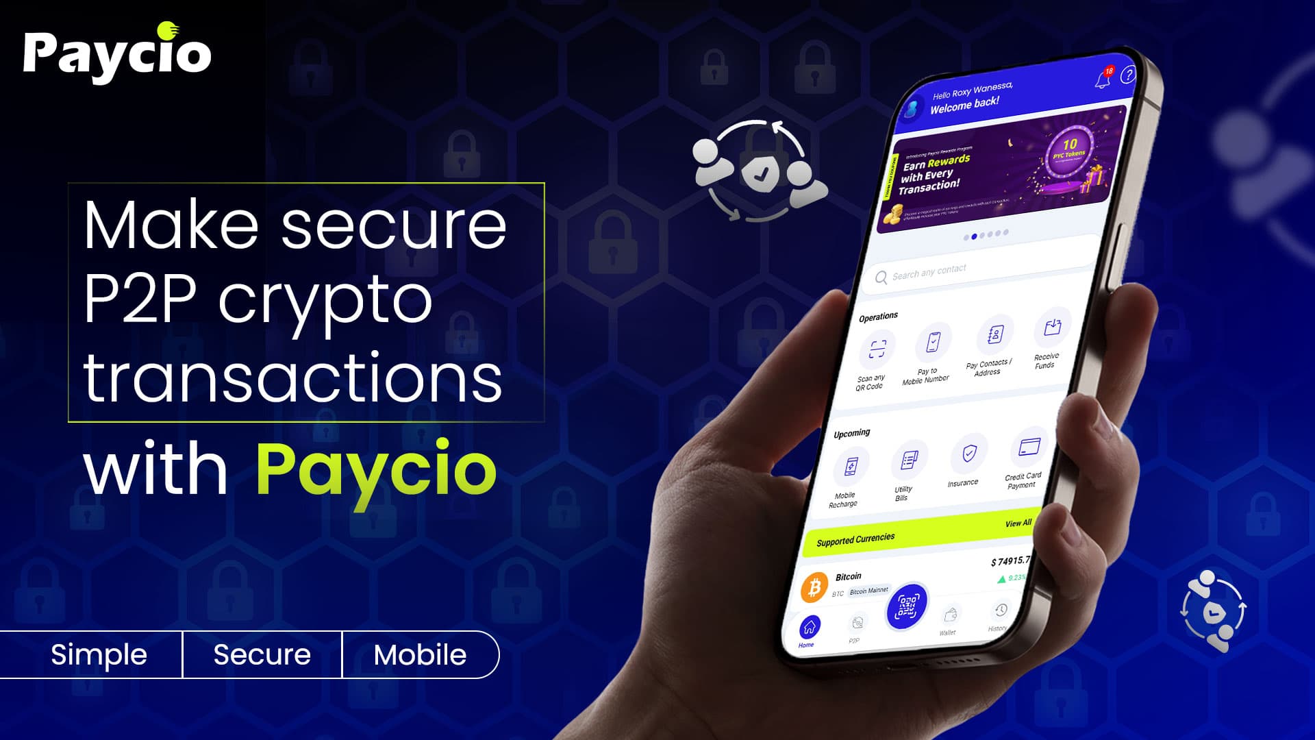 Make Secure P2P Crypto Transactions the Easy Way with Paycio
