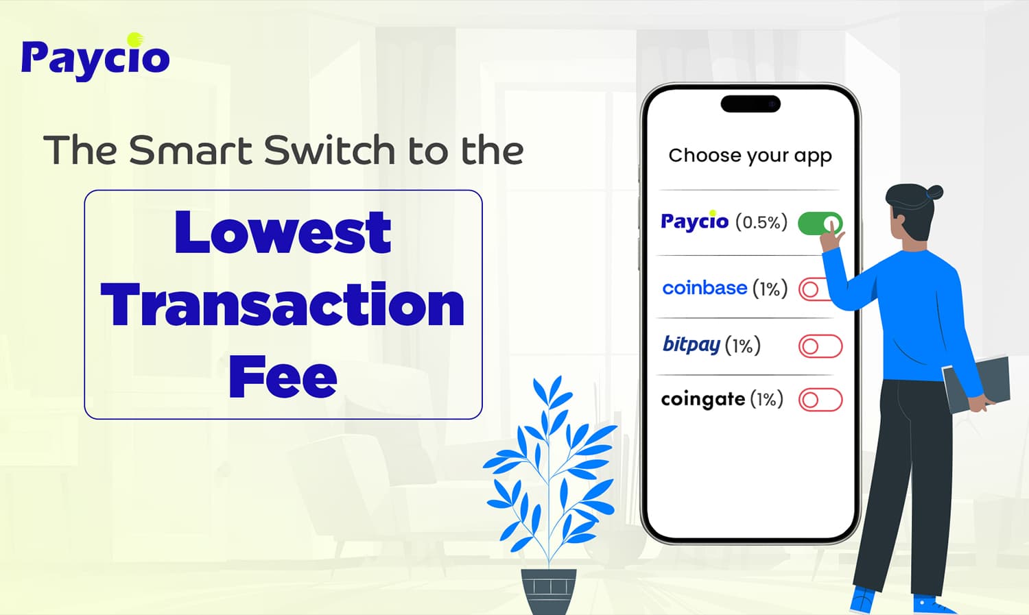 The Smart Switch to the Lowest Transaction Fee