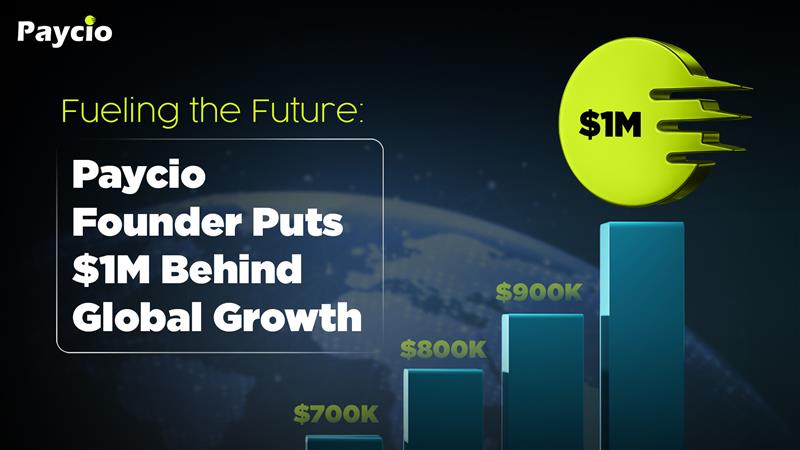 Paycio Reaches $1M Milestone and Accelerates Global Growth